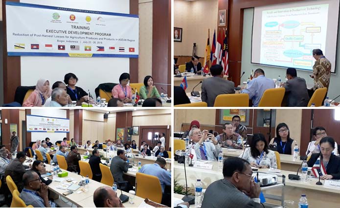 Kehilangan Hasil Panen, Center of Systems Gelar the ASEAN PHL-Project di Bogor